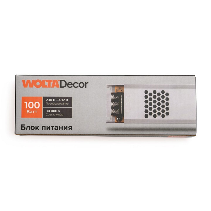 Блок питания Wolta WLD-100W/01-12V 100 Вт 12 В WLD-100W/01-12V