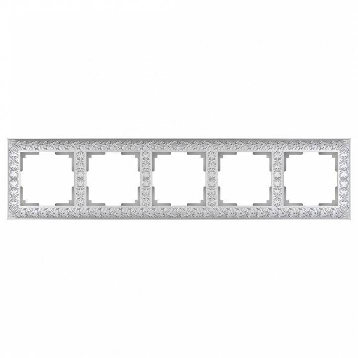 Рамка 5 постов Werkel Antik белый WL07-Frame-05