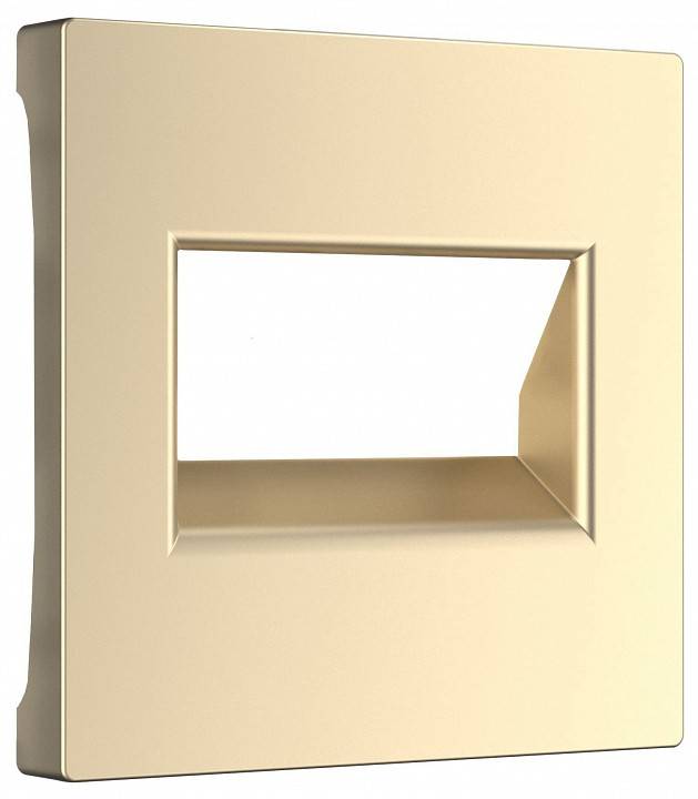 Накладка для розетки Ethernet RJ-45 Werkel Шампань a050852