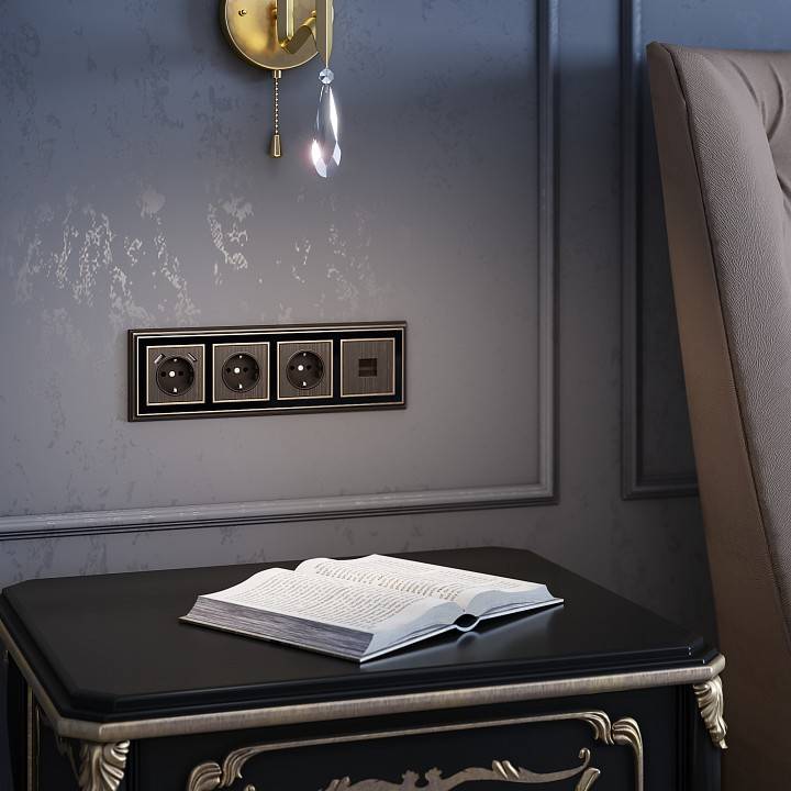 Накладка для розетки Werkel W117 W1179012