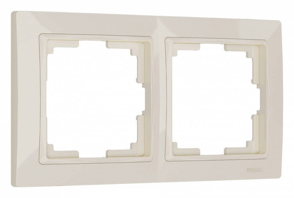 Рамка на 2 поста Werkel Snabb basic слоновая кость W0022003