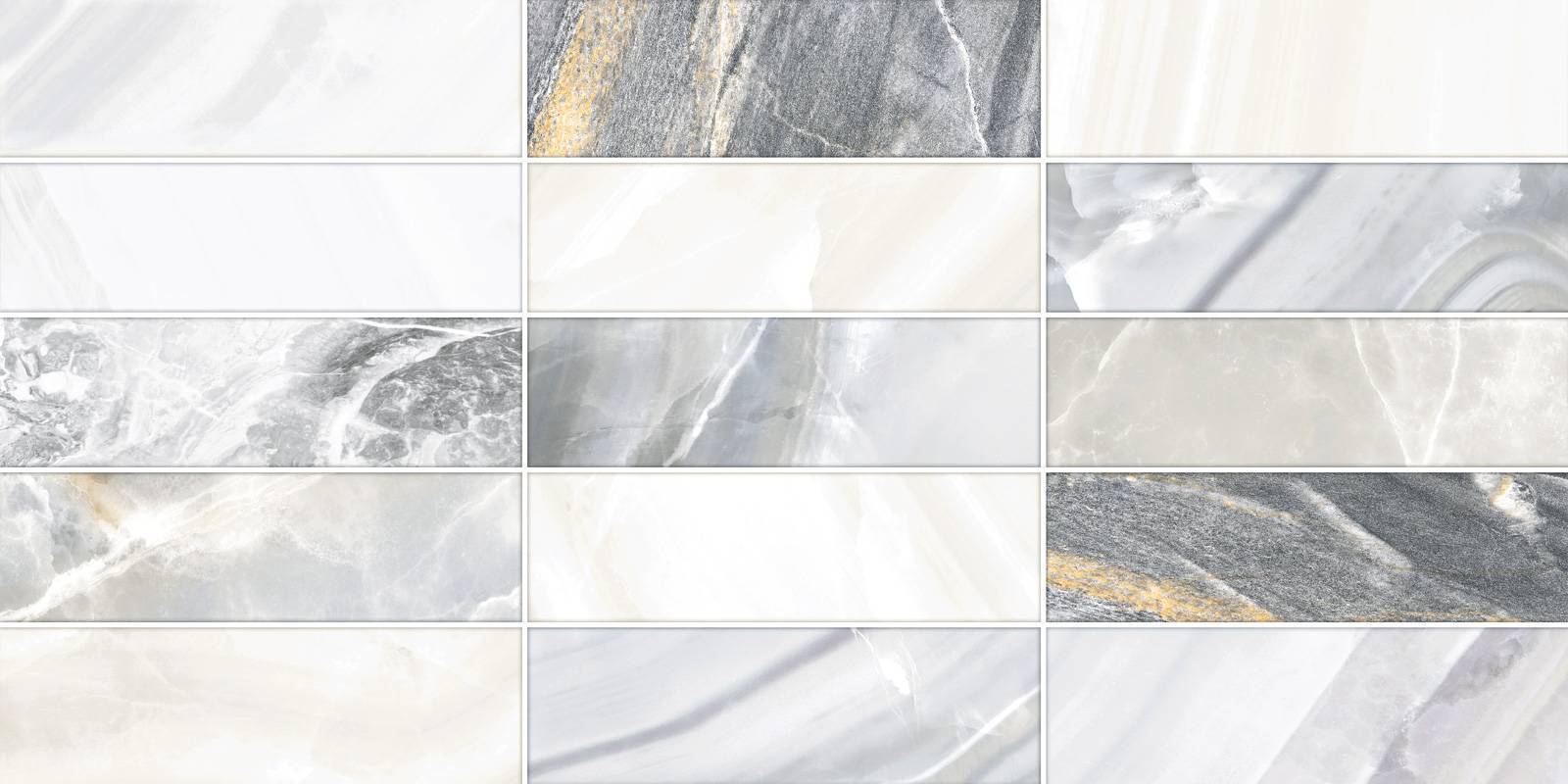 Плитка настенная Alma Ceramica Amadeo Dark Brick 300х600х9 мм WT36AMD55