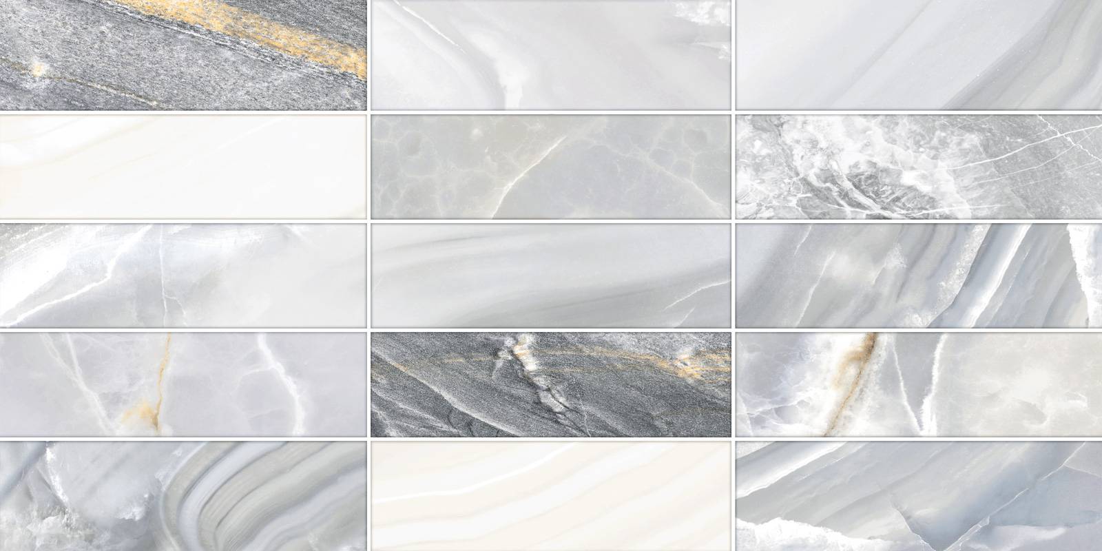 Плитка настенная Alma Ceramica Amadeo Dark Brick 300х600х9 мм WT36AMD55