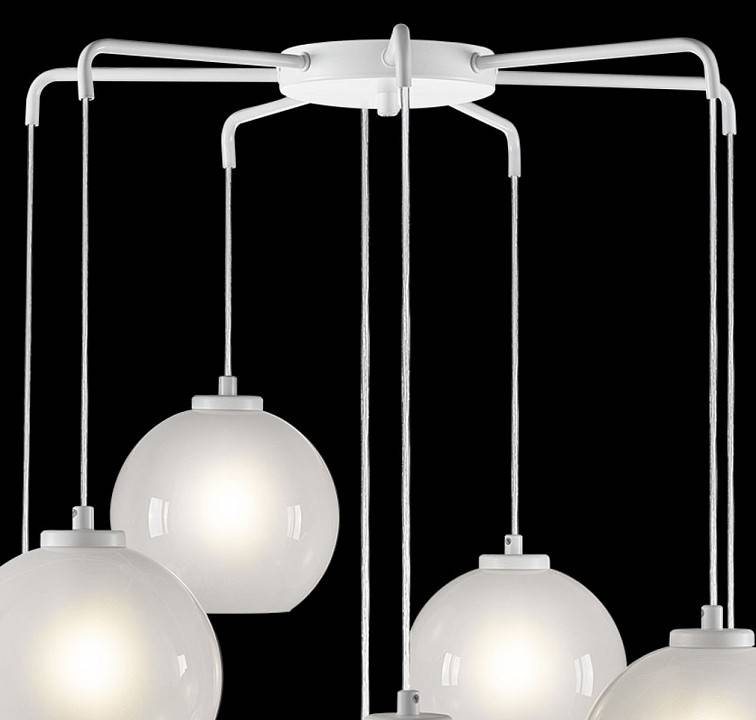 Подвесная люстра 33 Идеи PND169M 8 ламп PND169M.08.17.001.WH-S13WH