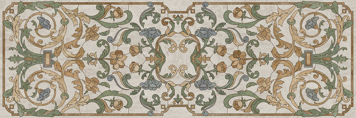 Декор Kerama Marazzi Эвора глянцевый обрезной 30х89.5 см HGD\A519\13000RL