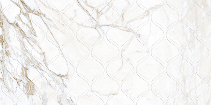 Декор Kerranova Marble Trend Calacatta K-1001/MR/d01 30х60 см K-1001/MR/d01/300x600x10