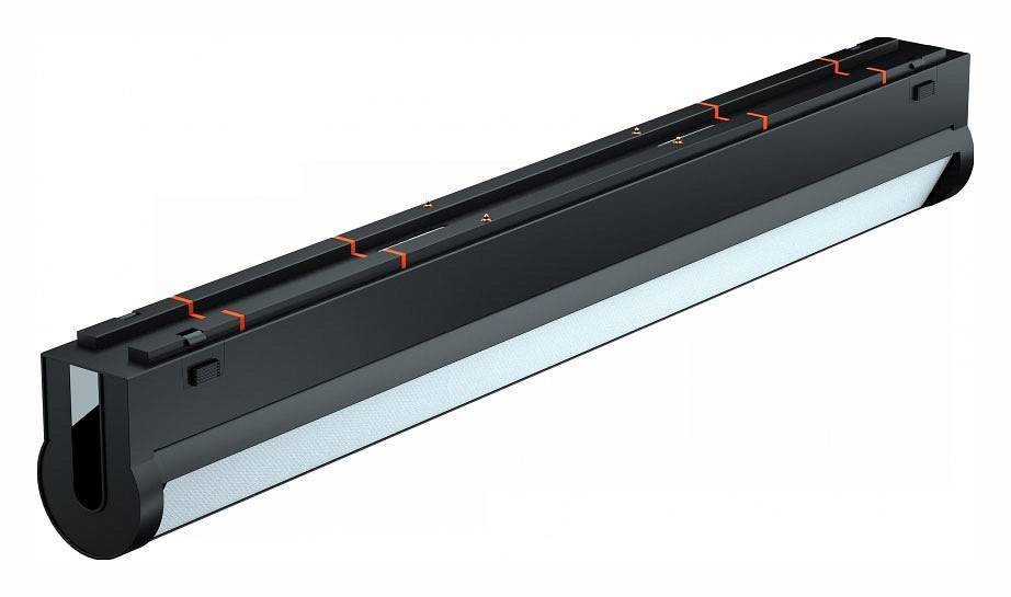 Накладной светильник iLedex Technical VISION48/25 4825-040-L305-12W-110DG-3000K-BK