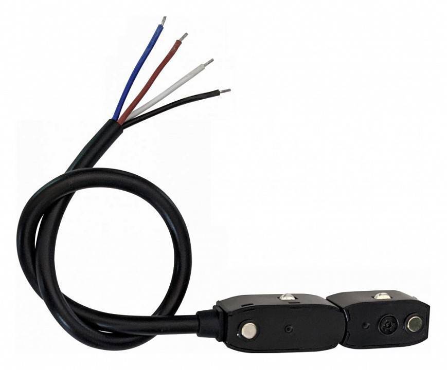 Токопровод концевой iLedex Technical VISION48/22 POWER INN 4822-R-BK