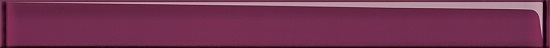 Спецэлемент стеклянный Cersanit Universal Glass пурпурный 4х45 см UG1H221