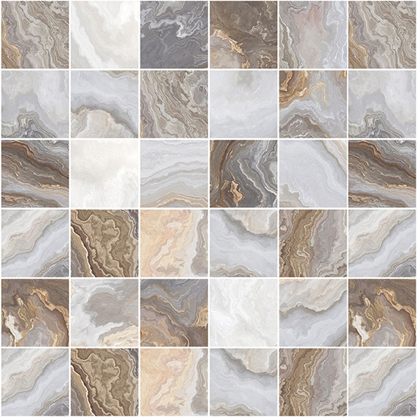 Мозаика Laparet Goldy серая 30х30 см х9999219613