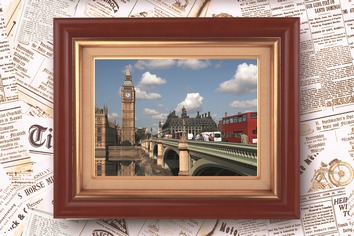 Декор Дельта Керамика Newspapers 20х30 см D1D130