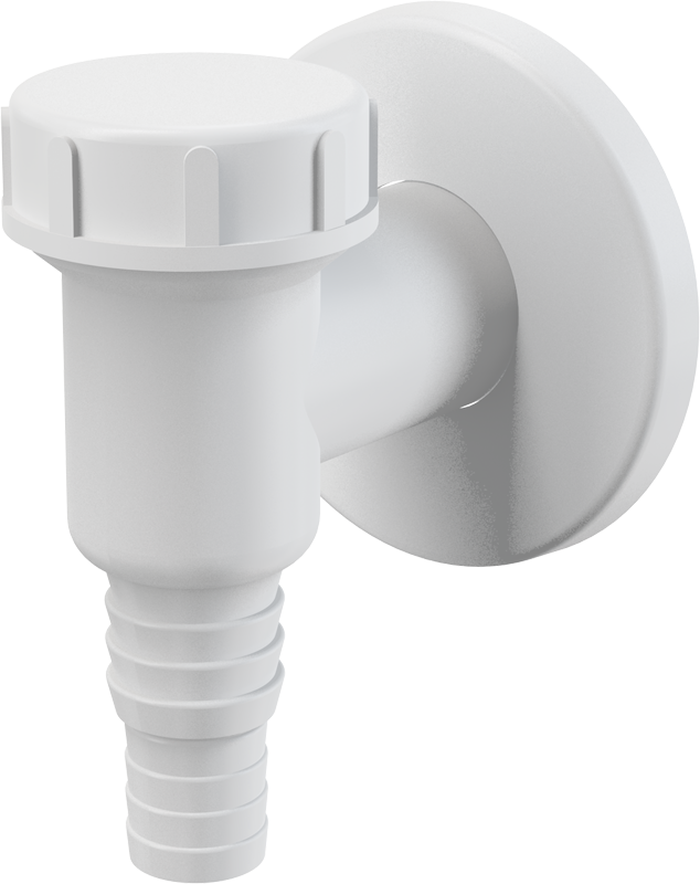 Сифон для стиральной машины Alca Plast APS2 наружный белый APS2