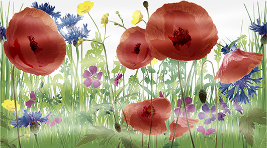 Декор панно Ceradim Glen C 25х45 см КПН16GlenC