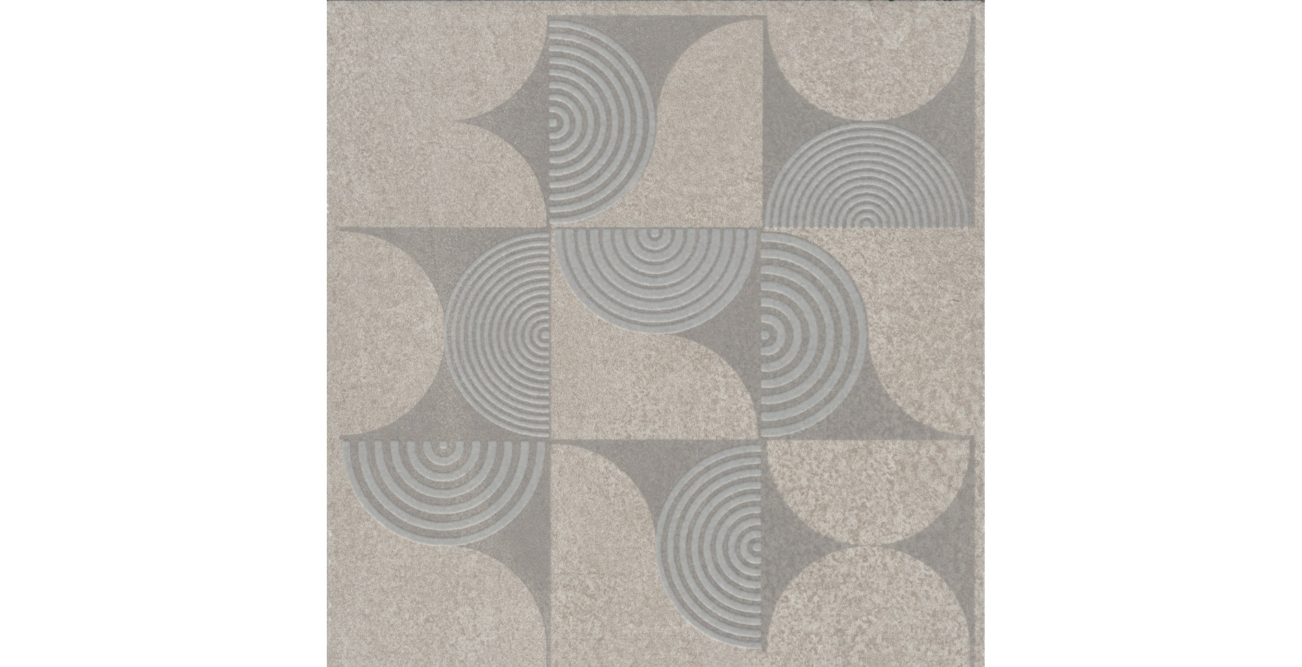 Вставка Kerama Marazzi Авенида серый светлый матовый обрезной 14,5х14,5 см AZ/B007/11232R