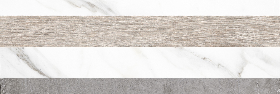 Плитка настенная Laparet Arctic полоски серый 20х60 см 00-00-5-17-00-06-2487