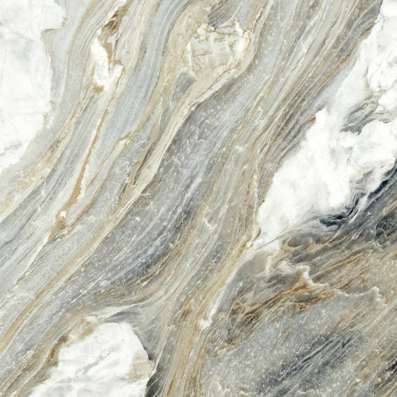 Керамогранит Alma Ceramica Cascade Natural полированный 600х600х8 мм 6060CAS55P