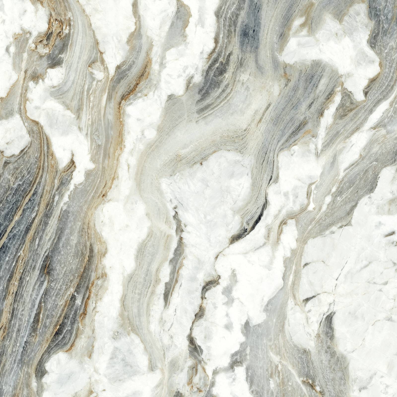 Керамогранит Alma Ceramica Cascade Natural полированный 600х600х8 мм 6060CAS55P