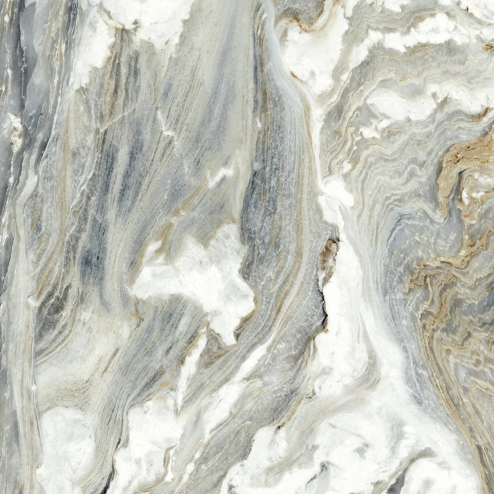 Керамогранит Alma Ceramica Cascade Natural полированный 600х600х8 мм 6060CAS55P