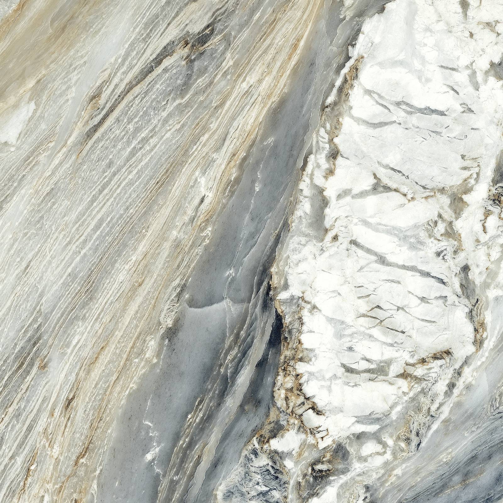 Керамогранит Alma Ceramica Cascade Natural полированный 600х600х8 мм 6060CAS55P