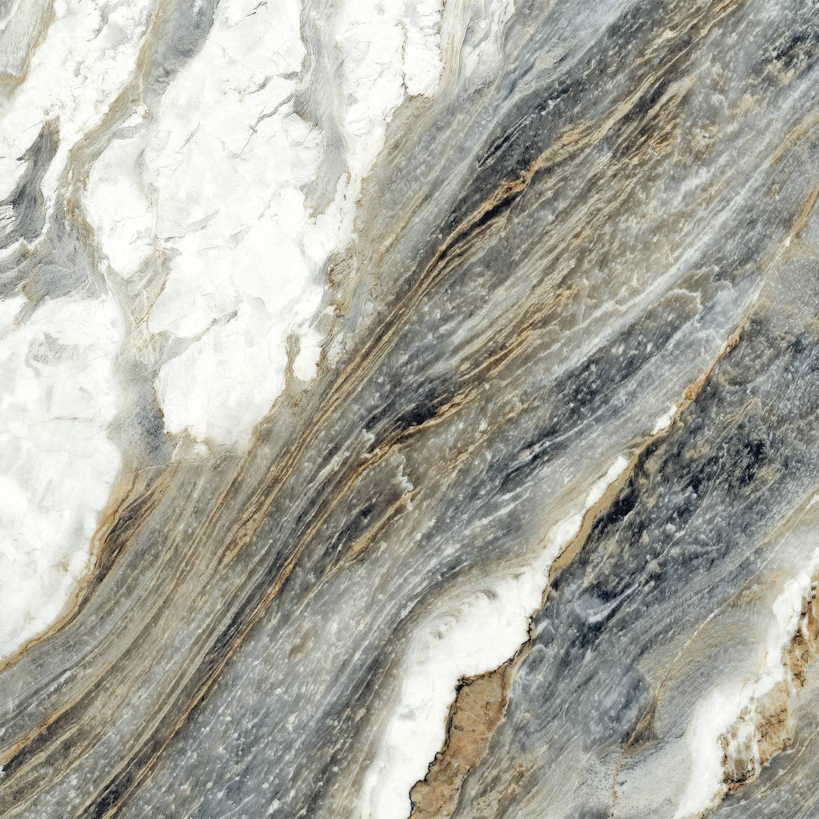 Керамогранит Alma Ceramica Cascade Natural полированный 600х600х8 мм 6060CAS55P