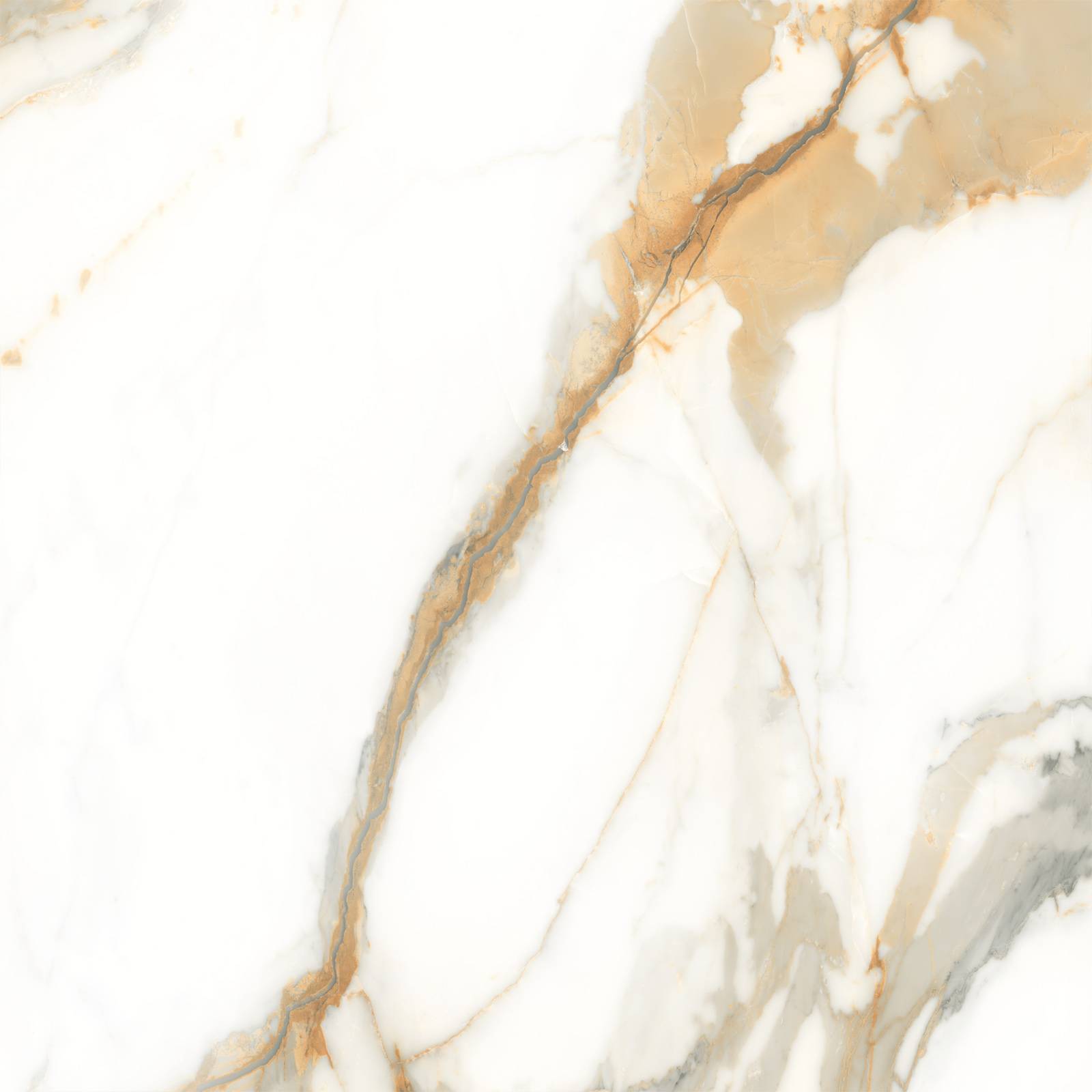 Керамогранит Art Ceramic Statuario Infinito White полированный 600х600х8 мм 6060STI00P