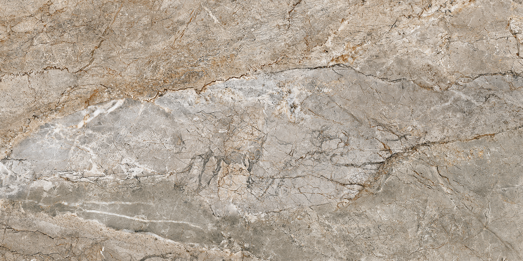 Керамогранит Laparet Mystery Grigio серый полированный 595х1191 мм SG50003422R