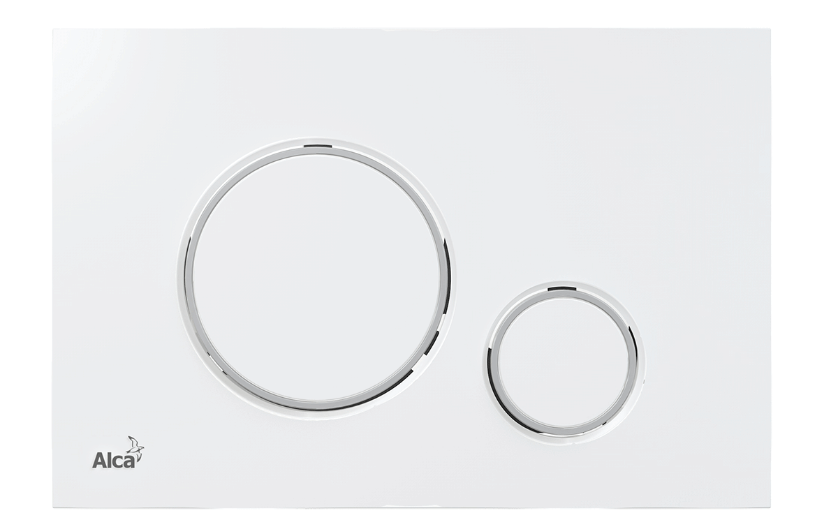 Кнопка управления Alca Plast M770 белый/хром глянцевый M770