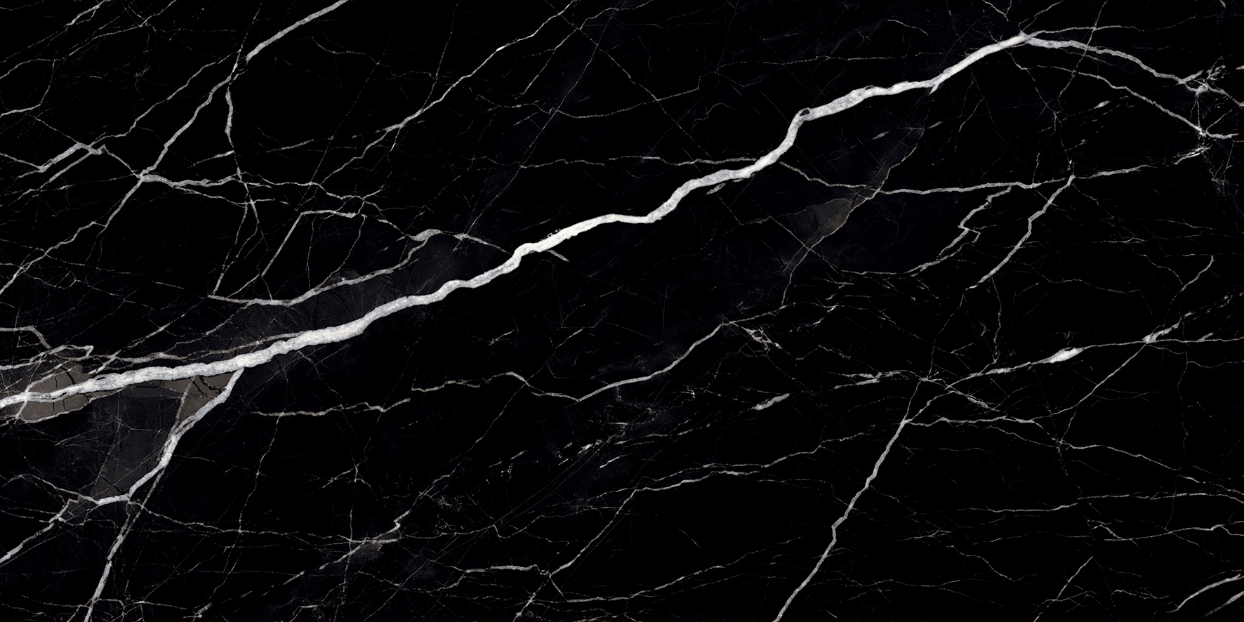 Керамогранит Laparet Flash Black черный полированный 60х120 см х9999294557