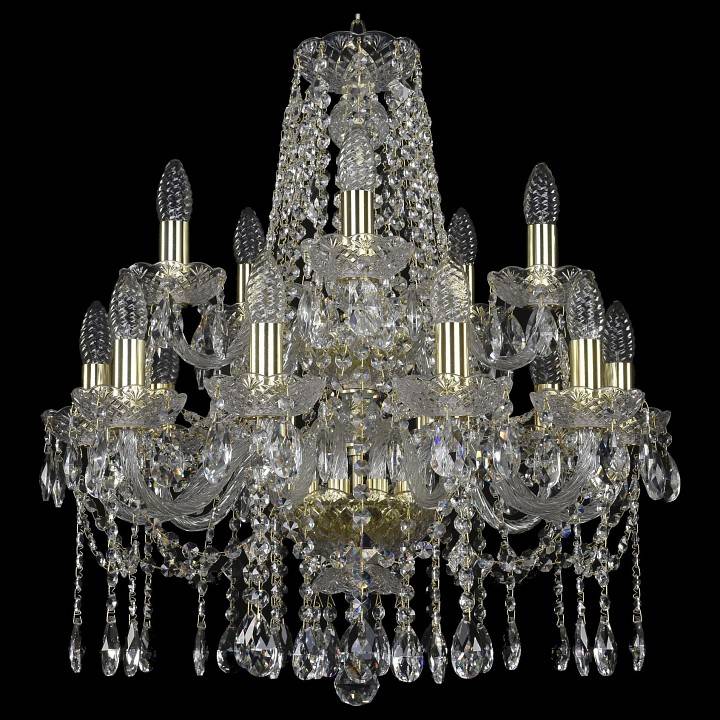 Подвесная люстра Bohemia Art Classic 11.12 11.12.10+5.195.2d.Gd.Sp
