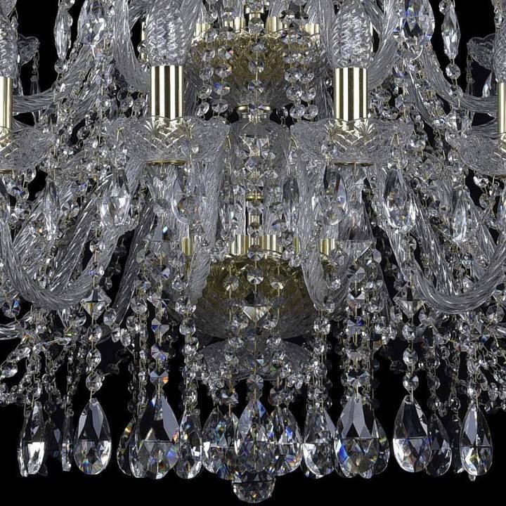 Подвесная люстра Bohemia Art Classic 11.12 11.12.16+8+4.300.3d.XL-132.Gd.Sp