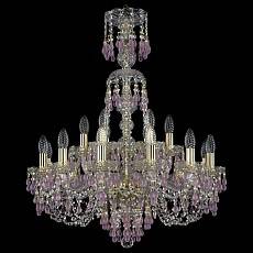 Подвесная люстра Bohemia Art Classic 11.24 18 ламп 220 мм 11.24.12+6.220.XL-78.Gd.V7010