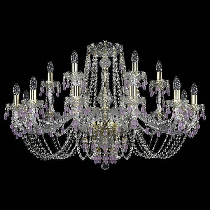 Подвесная люстра Bohemia Art Classic 11.24 11.24.12+6.360.Gd.V7010