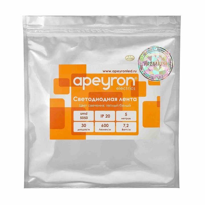Лента светодиодная Apeyron Electrics  00-437