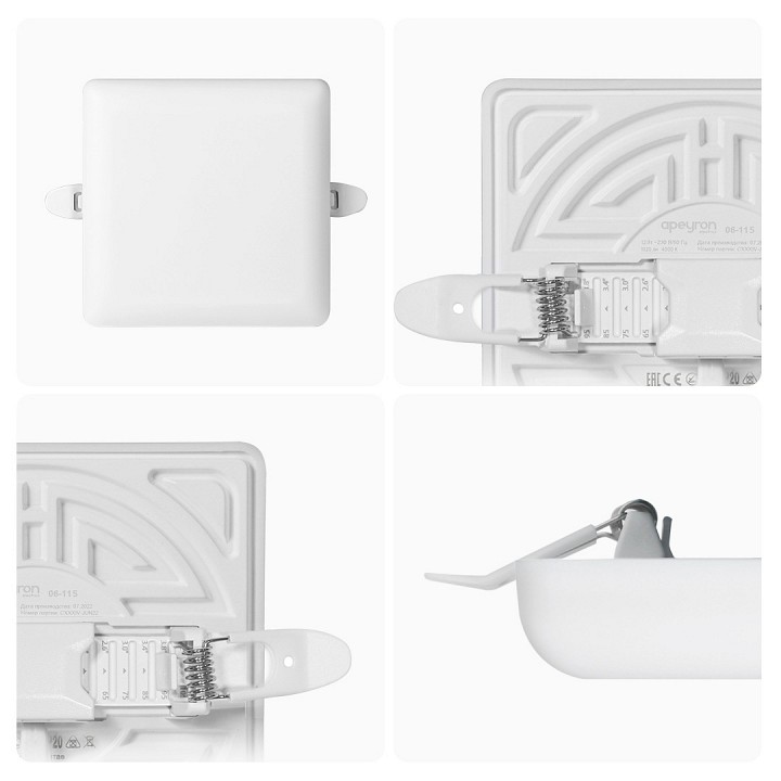 Встраиваемый светильник Apeyron Electrics  06-115