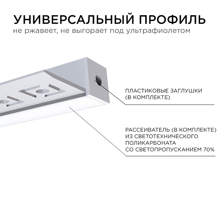 Короб встраиваемый угловой внешний Apeyron Electrics  08-50