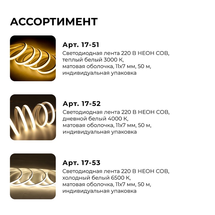 Лента светодиодная Apeyron Electrics  17-51