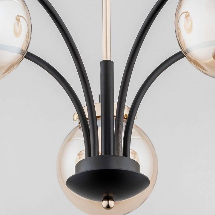 Люстра на штанге Alfa Viola Kula 5 ламп 25545