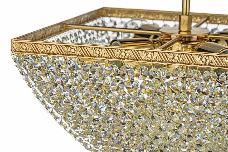 Люстра на штанге Arti Lampadari Nobile Gold Nobile E 1.3.30.502 G