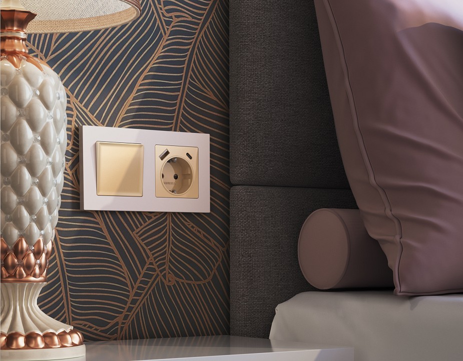 Рамка на 5 постов Ambrella Volt Techno AF220205