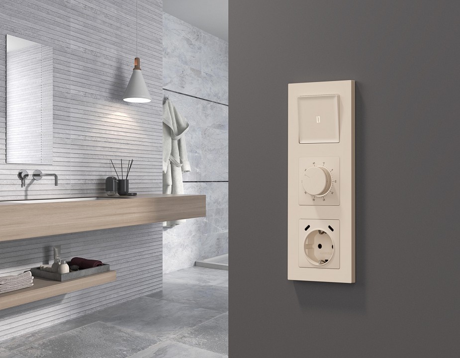 Накладка для розетки с заземлением и со шторками и 2хUSB type С Ambrella Volt ALFA AP3305