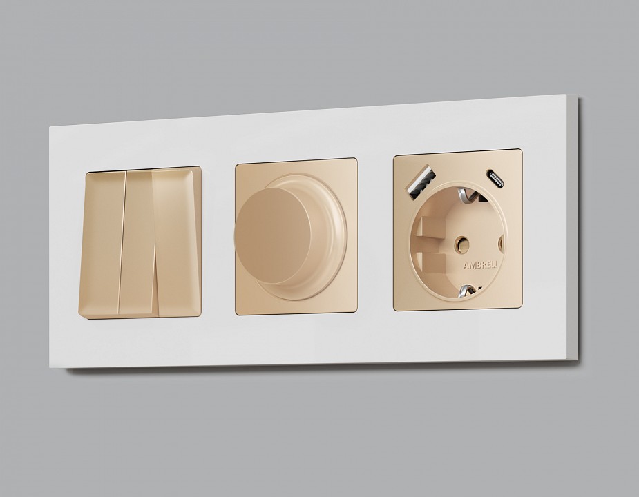 Накладка для диммера Ambrella Volt Quant AP6055