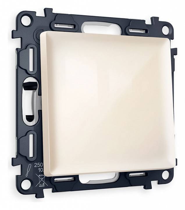 Выключатель проходной одноклавишный Ambrella Volt Quant MA301020