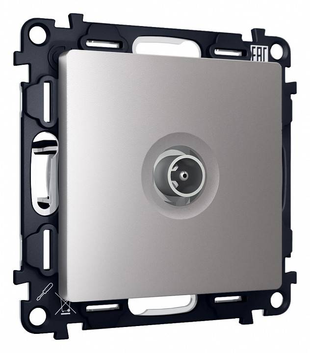 ТВ-розетка оконечная без рамки Ambrella Volt Quant MA513010