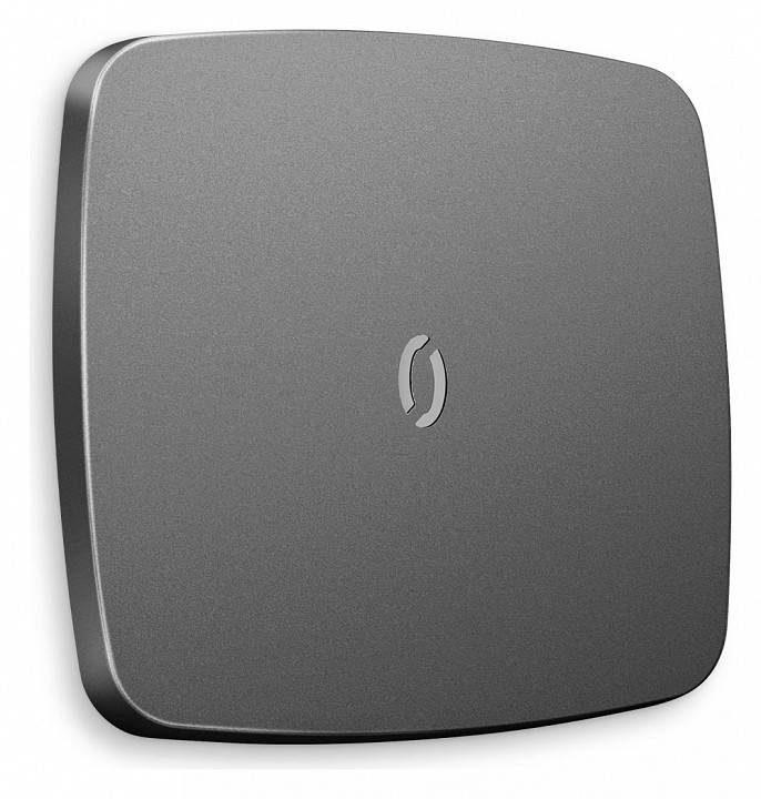 Клавиша для выключателя одноклавишного c подсветкой Ambrella Volt Quant OP6520