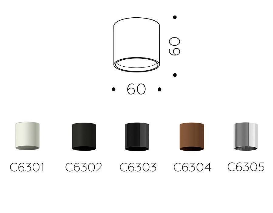 Накладной светильник Ambrella light DECO светодиодный 7 Вт C6305