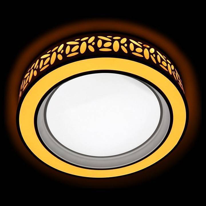 Накладной светильник Ambrella light Orbital Design 96 Вт D520 мм F210 WH 96W D520