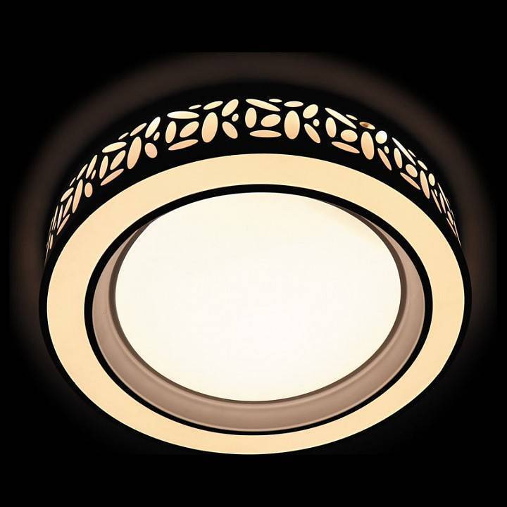 Накладной светильник Ambrella light Orbital Design 96 Вт D520 мм F210 WH 96W D520