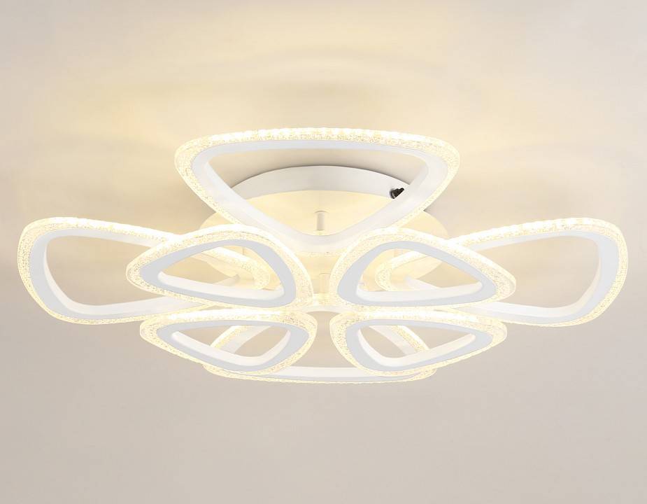Потолочная светодиодная люстра Ambrella light FA FA4515 108 Вт с пультом FA4515