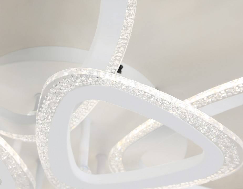 Потолочная светодиодная люстра Ambrella light FA FA4515 108 Вт с пультом FA4515