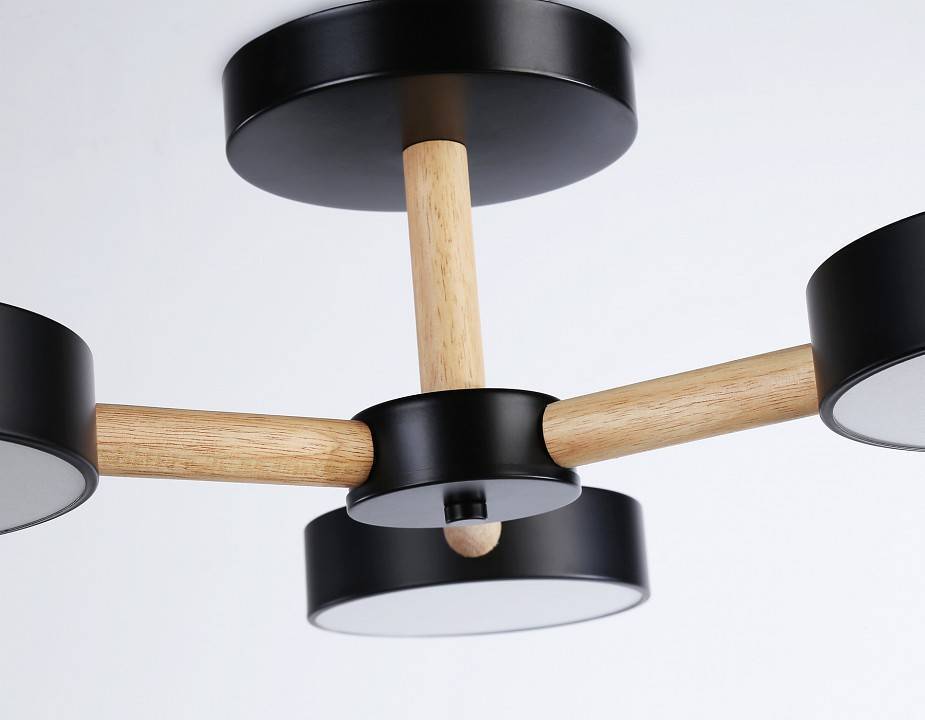 Люстра на штанге Ambrella light Fusion 3 лампы FL4823